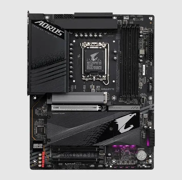 Alt view image 2 of 4 - Gigabyte Z790 AORUS ELITE DDR4 Motherboard CPU LGA1700 Intel HDMI 2.5GbE LAN