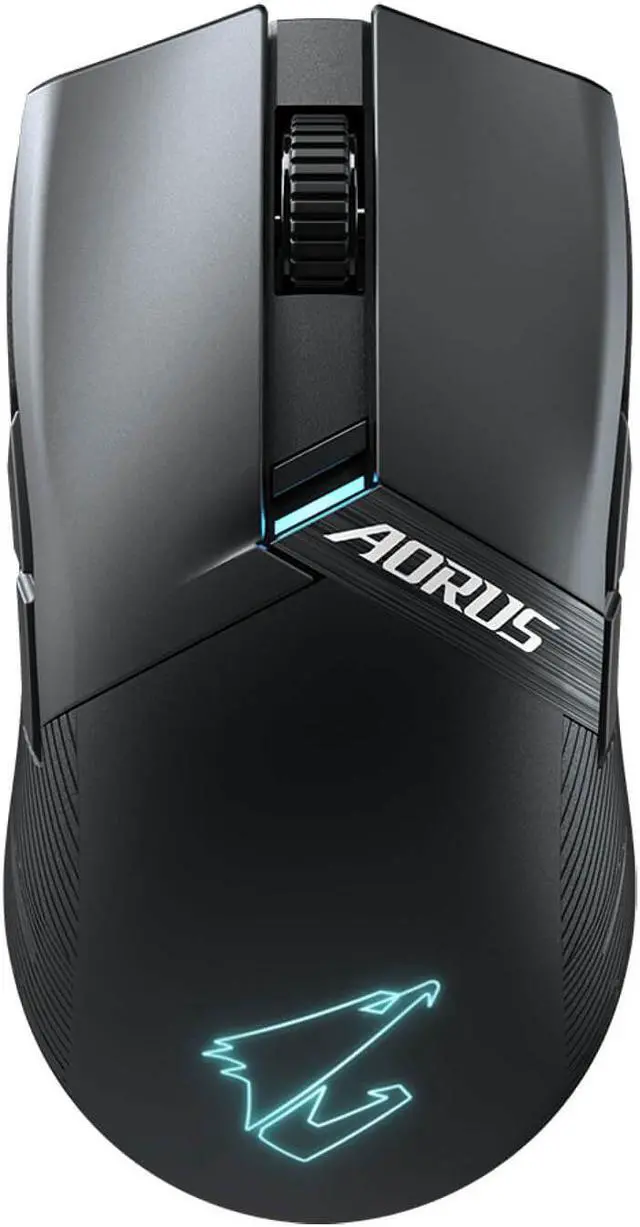 Alt view image 2 of 6 - Gigabyte AORUS M6 Wireless Gaming Mouse 26000 DPI optical engine 1ms 2.4 GHz GM-AORUS-M6