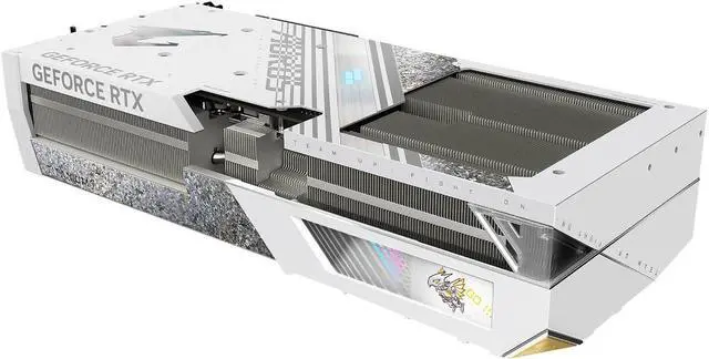 Alt view image 5 of 7 - Gigabyte RTX 4080 SUPER XTREME ICE 16GD GDDR6X 256 bit 23 Gbps Video Card