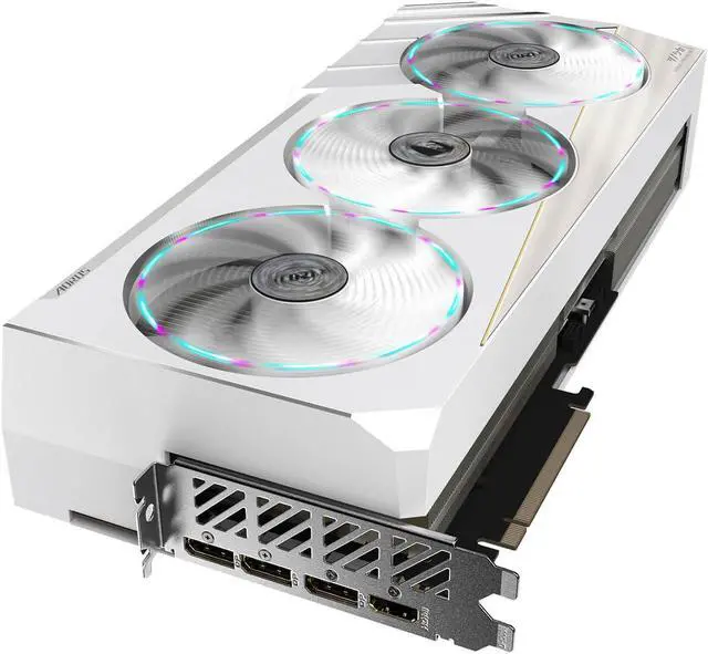 Alt view image 6 of 7 - Gigabyte RTX 4080 SUPER XTREME ICE 16GD GDDR6X 256 bit 23 Gbps Video Card