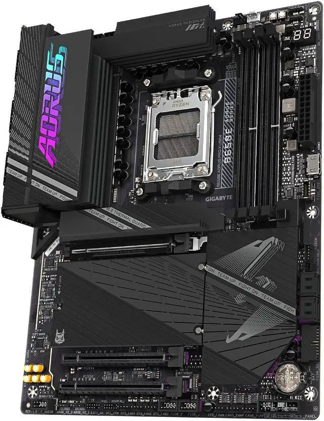 Alt view image 2 of 4 - Gigabyte B650E AORUS PRO X USB4 AM5 DDR5 ATX HDMI Wi-Fi 7
