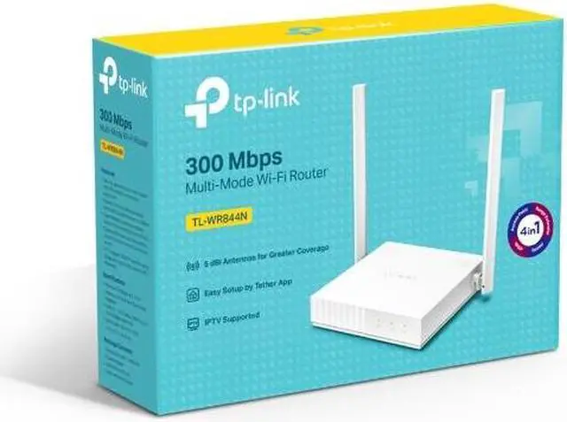Main image of TP-Link TL-WR844N 300 Mbps Multi-Mode Access Point Wi-Fi Router