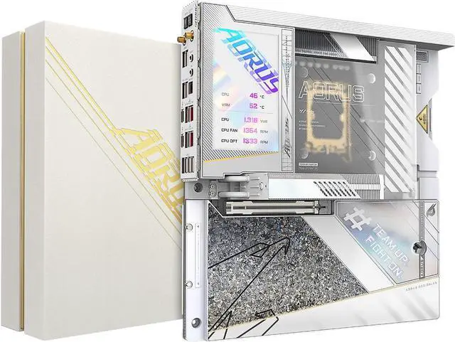Main image of Gigabyte Motherboard Z790 AORUS XTREME X ICE LGA 1700 DDR5 E-ATX PCIe 5.0 x16