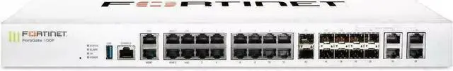 Main image of Fortinet FortiGate Firewall FG-100F-BDL-809-12 with 1 year FortiCare enterprise license