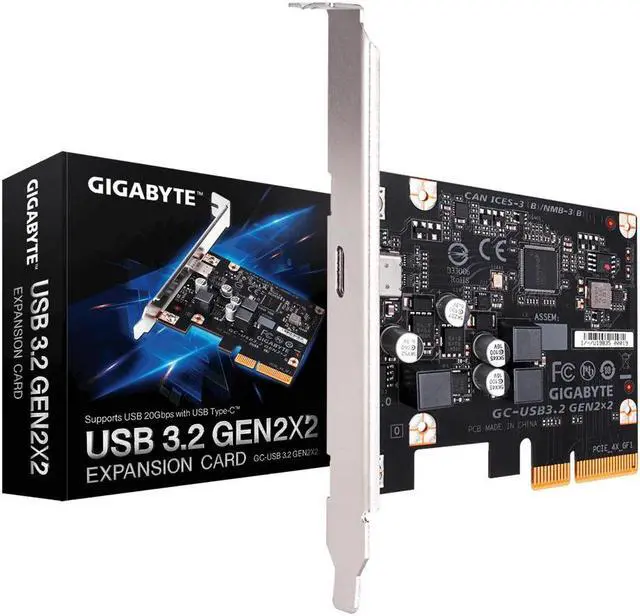 Main image of Gigabyte GC-USB 3.2 GEN2X2 Type-C connector 20Gb/s data-transfer Speed PCIe