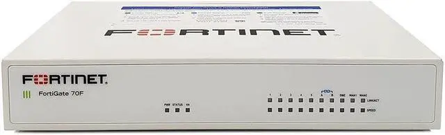 Main image of Fortinet FortiGate-70F Hardware plus 1 year Hardware plus FortiCare Premium and FortiGuard Enterprise Protection FG-70F-BDL-809-12