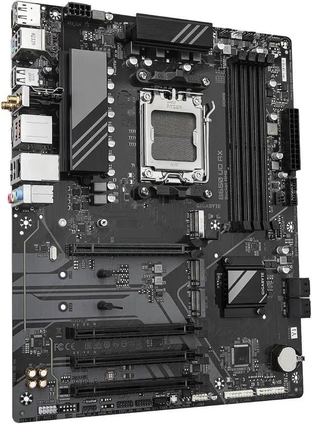Alt view image 3 of 4 - Gigabyte B650 UD AX Motherboard ATX DDR5 CPU Socket AM5 SATA 3 HDMI Wi-Fi 6/6E