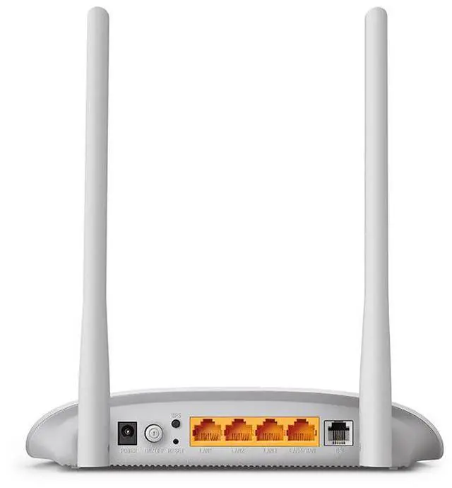 Alt view image 5 of 5 - TP-LINK TD-W9960N VDSL 300MBS Router Modem 300Mbps 2.4GHz and 4 Mbps LAN ports