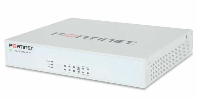 Main image of Fortinet FortiGate FG-80F Firewall + 5 year Enterprise license FG-80F-BDL-809-60