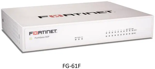 Main image of Fortinet FortiGate FG-61F Firewall + 5 year enterprise license FG-61F-BDL-809-60