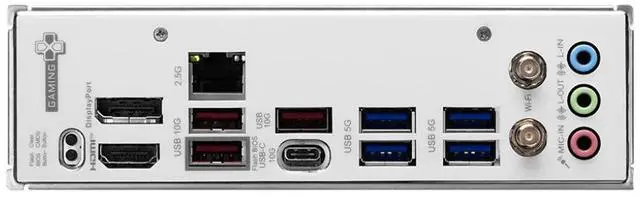 Alt view image 5 of 5 - MSI motherboard AMD B850M GAMING PLUS WIFI6E AM5 4xDDR5 m.2 4x USB 2.0 Micro ATX