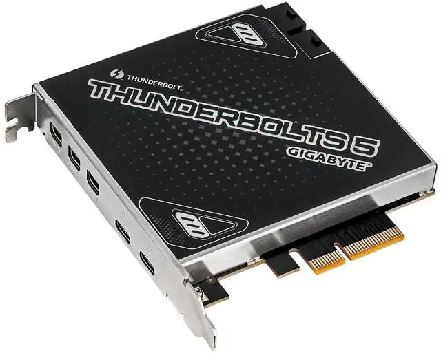 Alt view image 2 of 3 - Gigabyte THUNDERBOLTS 5 PCIe4.0x4 Add-In Card USB Type-C DisplayPort Mini