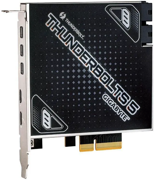 Alt view image 3 of 3 - Gigabyte THUNDERBOLTS 5 PCIe4.0x4 Add-In Card USB Type-C DisplayPort Mini