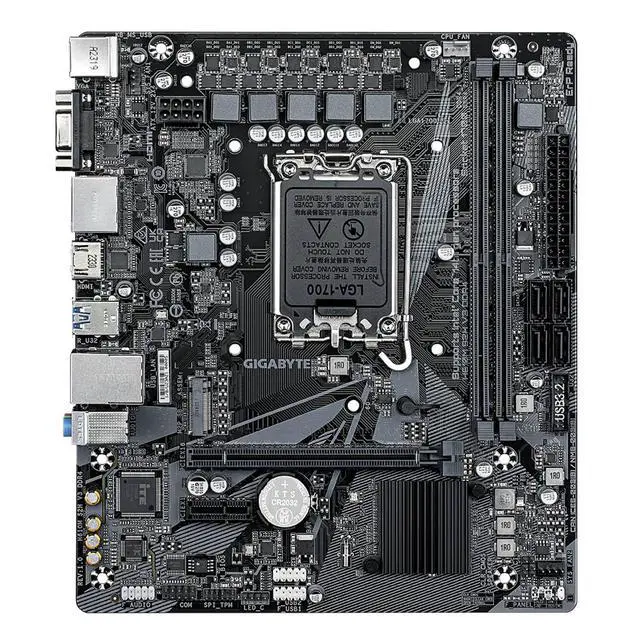 Alt view image 2 of 3 - Gigabyte H610M S2H V3 DDR4 LGA 1700 Micro ATX M.2 PCIe USB 3.2 motherboard