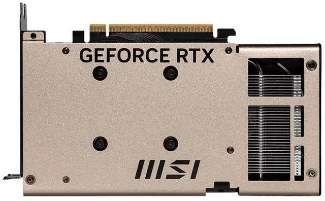 Alt view image 4 of 5 - MSI RTX 5060 8G INSPIRE 2X OC video card PCI Express Gen 5 x16 GDDR7 128 bit