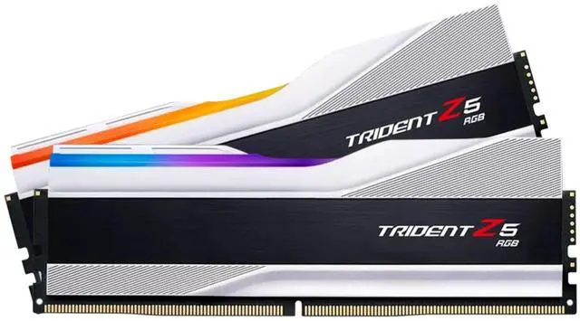 Alt view image 2 of 2 - G.Skill RAM DDR5 32GB 2x16GB 6000 Trident Z5 RGB Silver 6000J3040F16GX2-TZ5RS