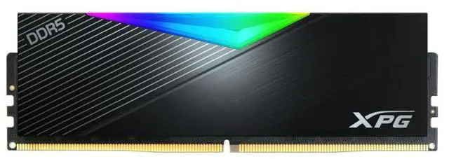 Main image of ADATA XPG Lancer RGB Black 32GB DDR5 6000MHz CL30 Single stick Memory RAM U-DIMM AX5U6000C3032G-CLARBK