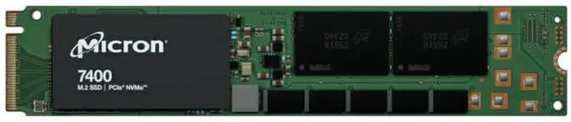 Main image of Micron 3.84TB SSD M.2-22110 7400 PRO PCIe4 NVMe MTFDKBG3T8TDZ-1AZ1ZABY