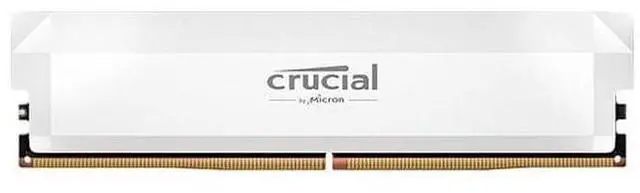 Main image of Crucial Pro Overclock DIMM Ram 16GB DDR5 6400Mhz CL38 White CP16G64C38U5W