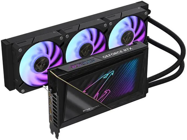 Alt view image 2 of 2 - Gigabyte AORUS GeForce RTX 5090 XTREME WATERFORCE 32G GV-N5090AORUSX W-32GD GDDR7 PCIe 5.0 x16