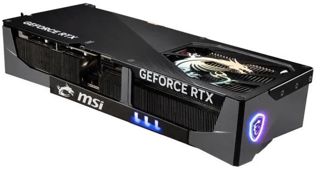 Alt view image 3 of 4 - MSI RTX 5090 32G GAMING TRIO OC video card PCI E Gen 5 x16 512-bit GDDR7 28 Gbps
