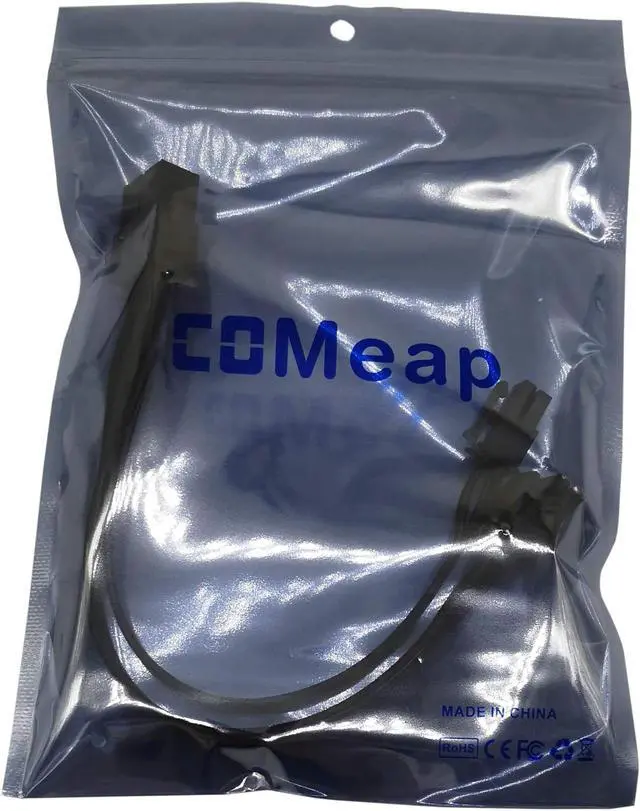 Alt view image 6 of 6 - COMeap CPU 8 Pin Female to CPU 8 Pin ATX 4 Pin Male Power Supply Converter Adapter Extension Cable for Motherboard 9.5-inch(24cm)
