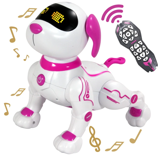 Alt view image 10 of 18 - Contixo R3 Robot Dog, Walking Pet Robot Toy, App Controlled Robots for Kids, Remote Control, Interactive Dance, Voice Commands, Bluetooth, Motion Sensor, RC Toy Dog for Boys and Girls