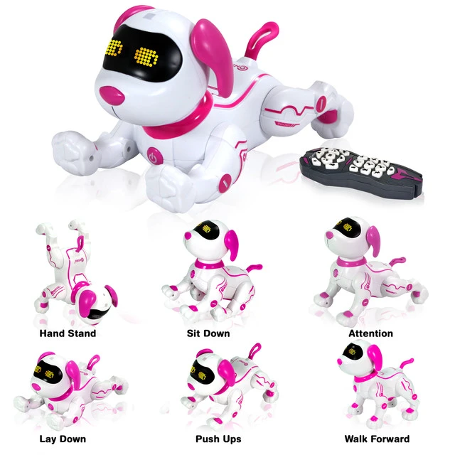 Alt view image 13 of 18 - Contixo R3 Robot Dog, Walking Pet Robot Toy, App Controlled Robots for Kids, Remote Control, Interactive Dance, Voice Commands, Bluetooth, Motion Sensor, RC Toy Dog for Boys and Girls