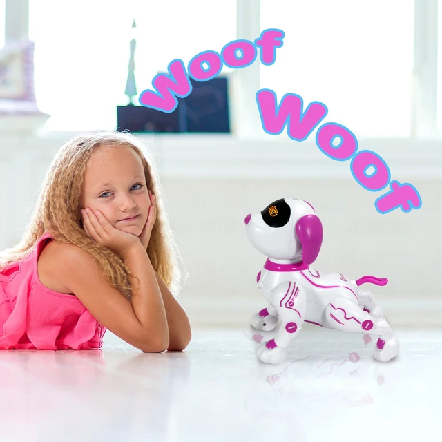 Alt view image 11 of 18 - Contixo R3 Robot Dog, Walking Pet Robot Toy, App Controlled Robots for Kids, Remote Control, Interactive Dance, Voice Commands, Bluetooth, Motion Sensor, RC Toy Dog for Boys and Girls