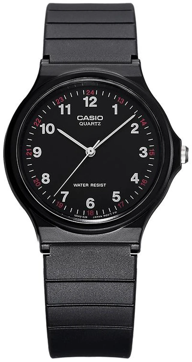 Main image of Casio (CASIO) Watch MQ Pointer Series Student Black Plastic Strap Quartz Neutral Ms. Women's Watch MQ-24-1B