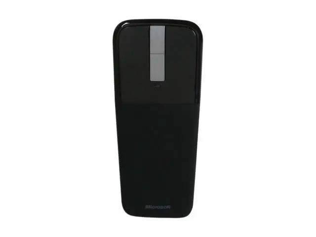 Alt view image 2 of 7 - CESMFG Microsoft Arc Touch Mouse RVF-00001 Black 2 Buttons Touch Scroll USB RF Wireless BlueTrack 1000 dpi Mouse