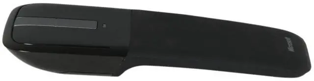 Alt view image 3 of 7 - CESMFG Microsoft Arc Touch Mouse RVF-00001 Black 2 Buttons Touch Scroll USB RF Wireless BlueTrack 1000 dpi Mouse