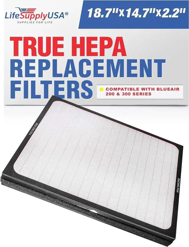 Alt view image 5 of 5 - Replacement HEPA Filter Compatible with Blueair 200 & 300 Series Air Purifiers
