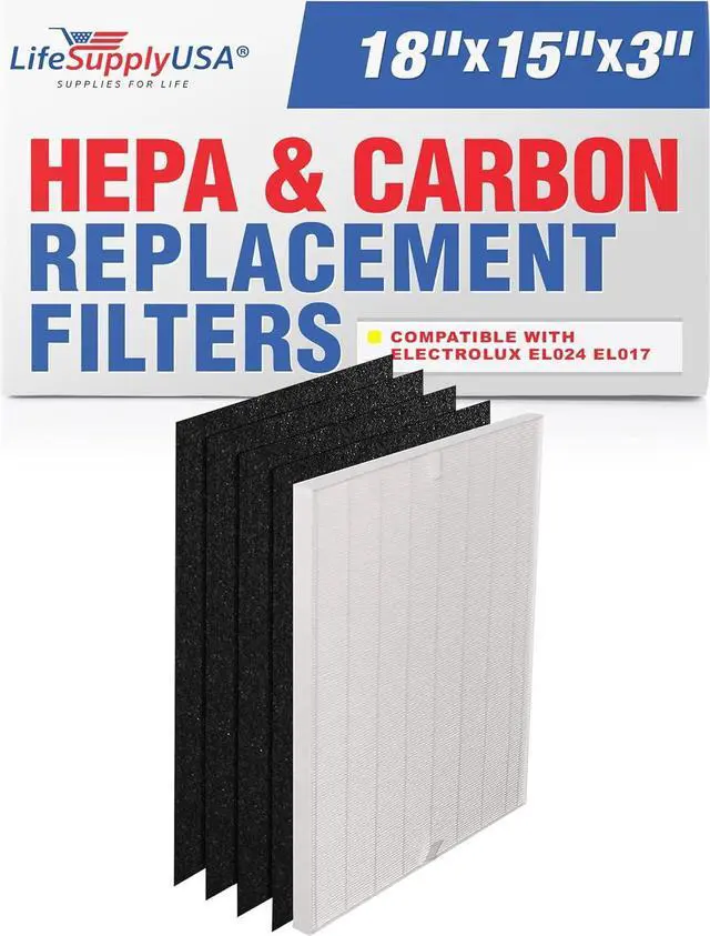 Alt view image 2 of 2 - Replacement Filter to fit Electrolux EL024 EL017 EL500 Carbon Air Cleaner