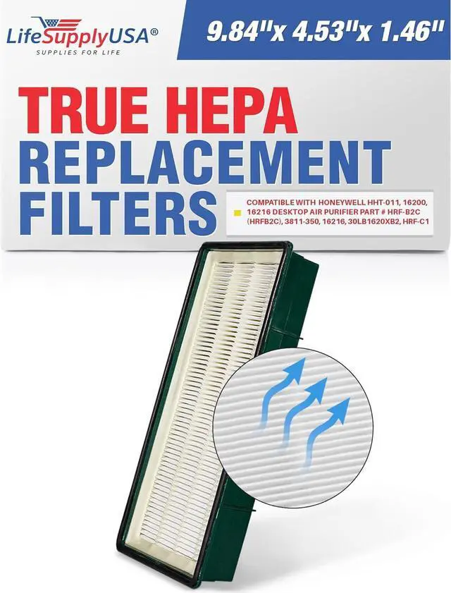 Alt view image 2 of 2 - Replacement Filter Kit for Honeywell HHT-011 Air Purifier
