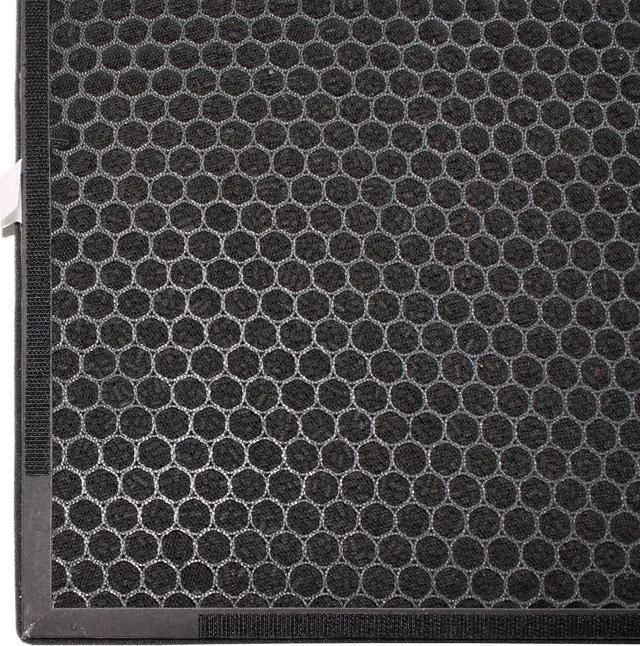 Alt view image 6 of 7 - Replacement 4pc HEPA, Charcoal, Carbon Filter Set fits Ivation IVAHEPA01 Air Purifier Deodorizer Sanitizer