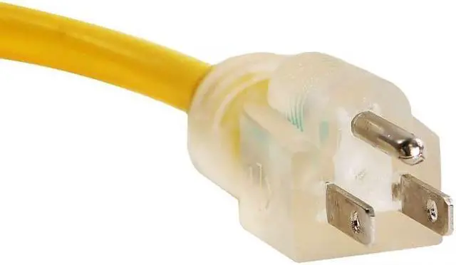 Alt view image 3 of 6 - 10/3 100 ft. SJTW Lighted End Heavy Duty Extension Cord