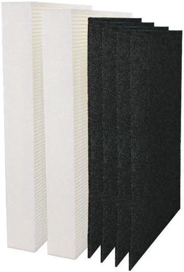 Alt view image 2 of 6 - 2 HEPA and 4 Carbon Replacement Filter set for Coway AP-1216L Tower Air Purifier, AP-1216-FP