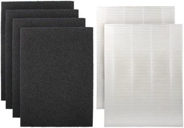 Main image of 2 HEPA and 4 Carbon Replacement Filter set for Coway AP-1216L Tower Air Purifier, AP-1216-FP