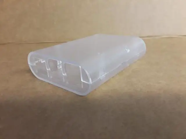 Alt view image 2 of 2 - Clear Case ABS Raspberry Pi Model B+ B Raspberry Pi 2 & 3 Model B Cover Shell