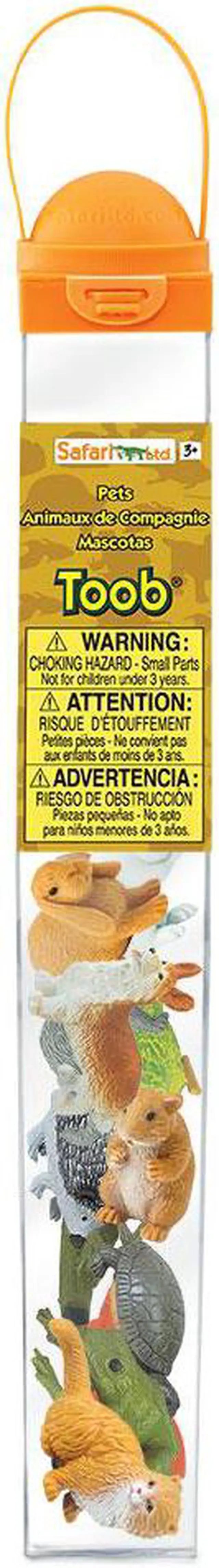 Main image of Toobs Pets Safari Ltd Set Educational Kids Toy Figure
