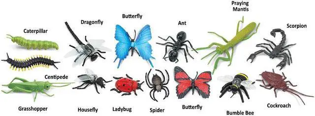 Alt view image 2 of 3 - Toobs Insects Safari Ltd Set Educational Kids Toy Figure
