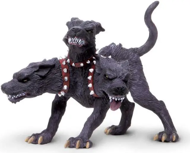 Alt view image 3 of 8 - Mythical Realms Cerberus Safari Ltd New Educational Kids Toy Figure