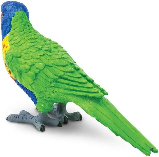 Alt view image 4 of 7 - Safari Ltd Wings of the World Lorikeet Toy Figurine