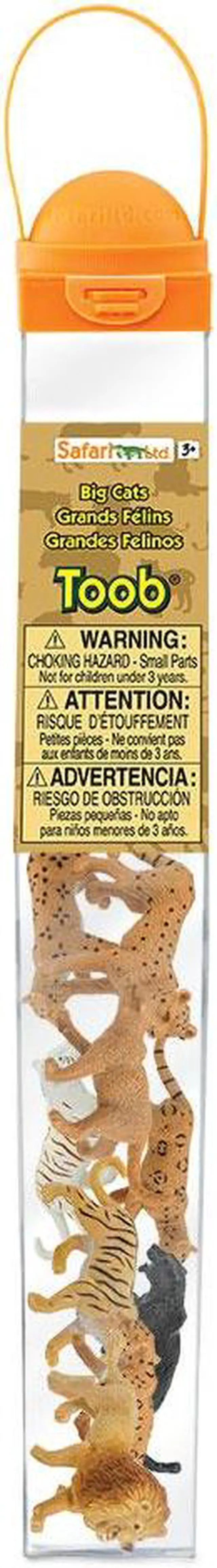 Alt view image 12 of 18 - Plastic Miniatures In Toobs-Big Cats