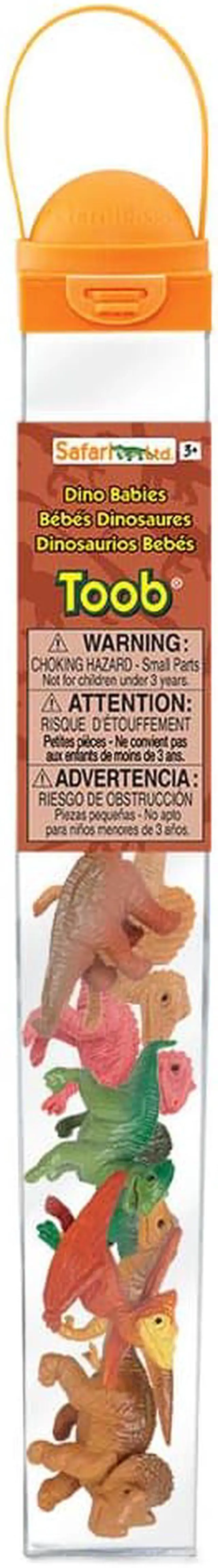 Alt view image 10 of 14 - Plastic Miniatures In Toobs-Dino Babies