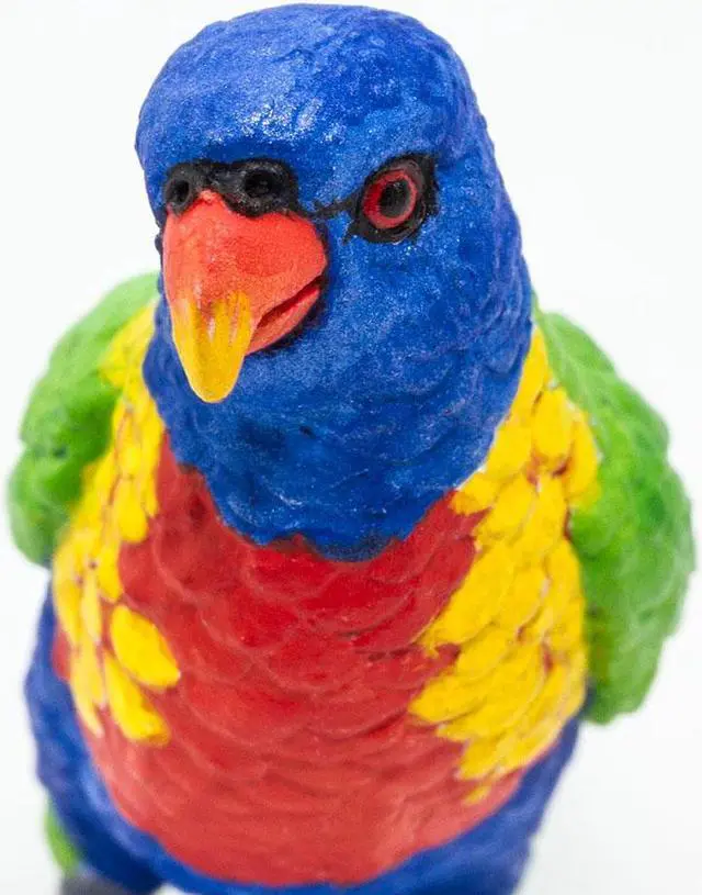 Alt view image 5 of 7 - Safari Ltd Wings of the World Lorikeet Toy Figurine