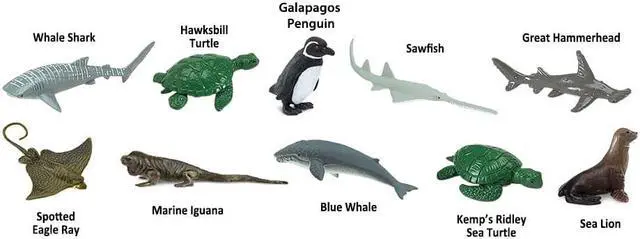 Alt view image 4 of 6 - Safari Ltd. Endangered Species Marine Lilfe TOOB - Quality Construction from Safe and BPA Free Materials