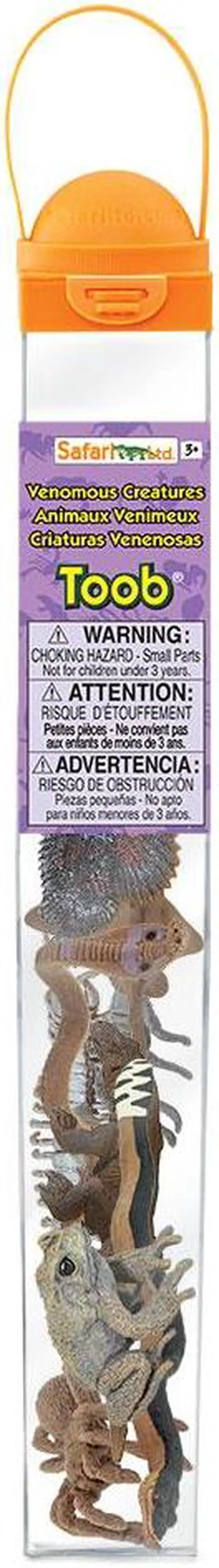 Alt view image 9 of 12 - Plastic Miniatures In Toobs-Venomous Creatures