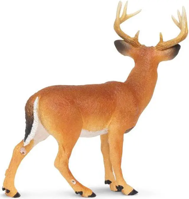 Alt view image 4 of 9 - Whitetail Buck North American Wildlife Figure Safari Ltd